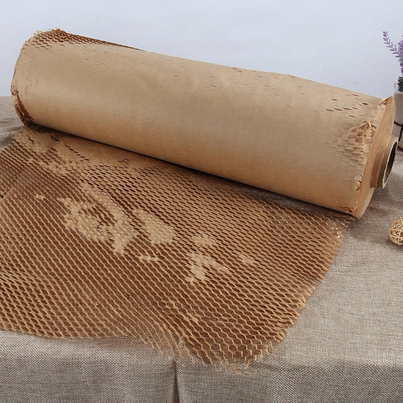 Brown Honeycomb Wrapping Roll